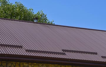 typical Weston Town corrugated roof uses